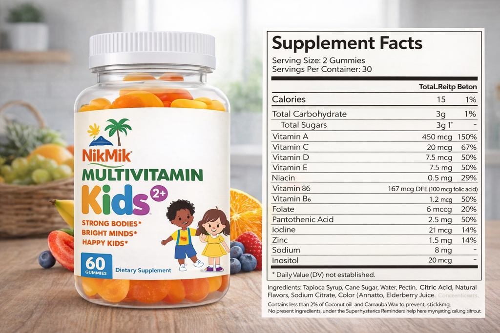 NikMik Multivitamin Kids Gummies