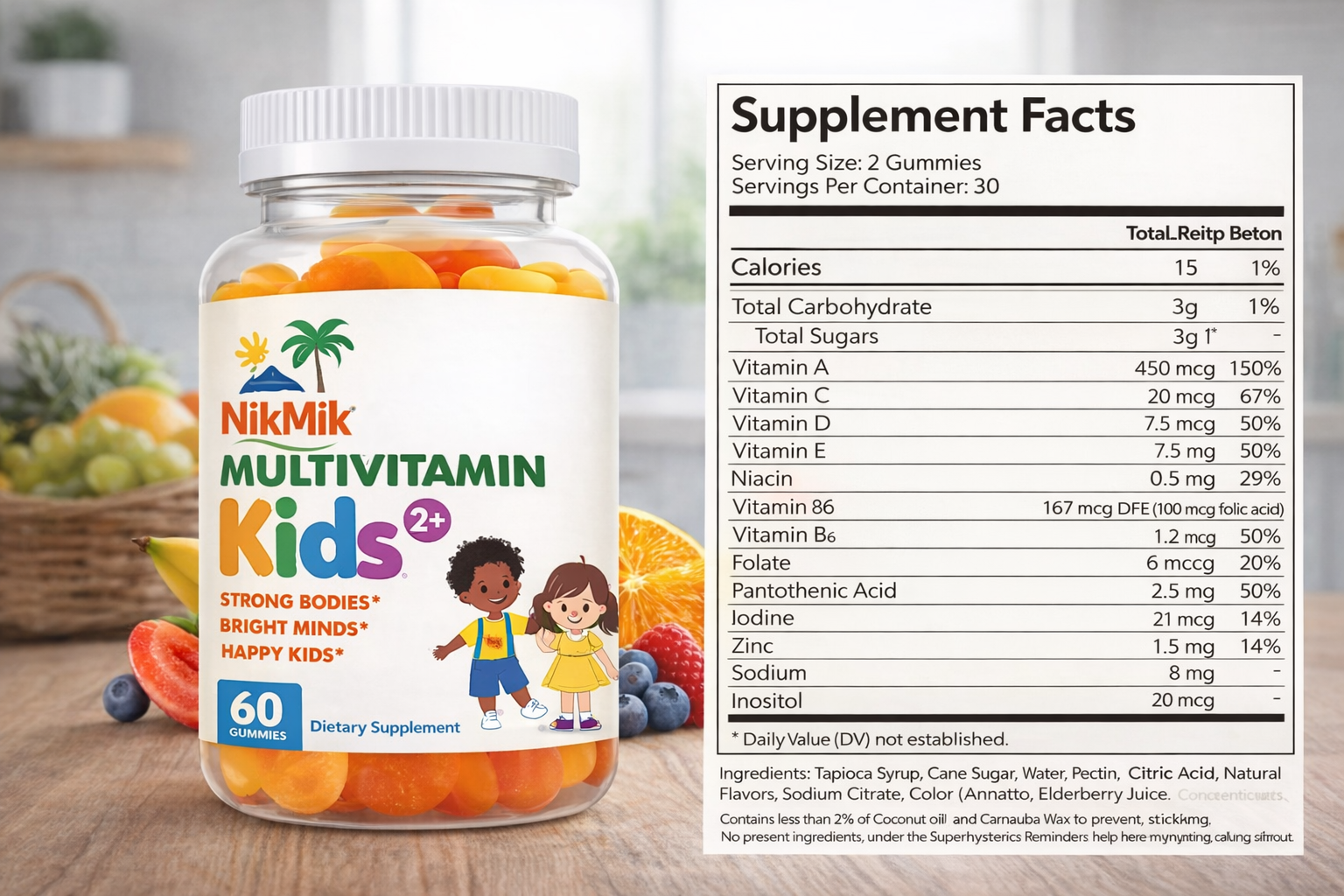 NikMik Multivitamin Kids Gummies
