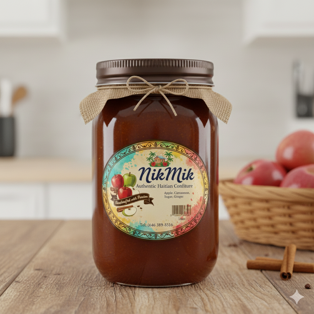 NikMik Authentic Haitian Pineapple Confiture